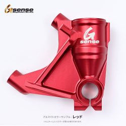 アルマイトカラーサンプル:レッド